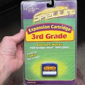 Quantum Leap 3rd Grade Spelling Expansion Cartridge.